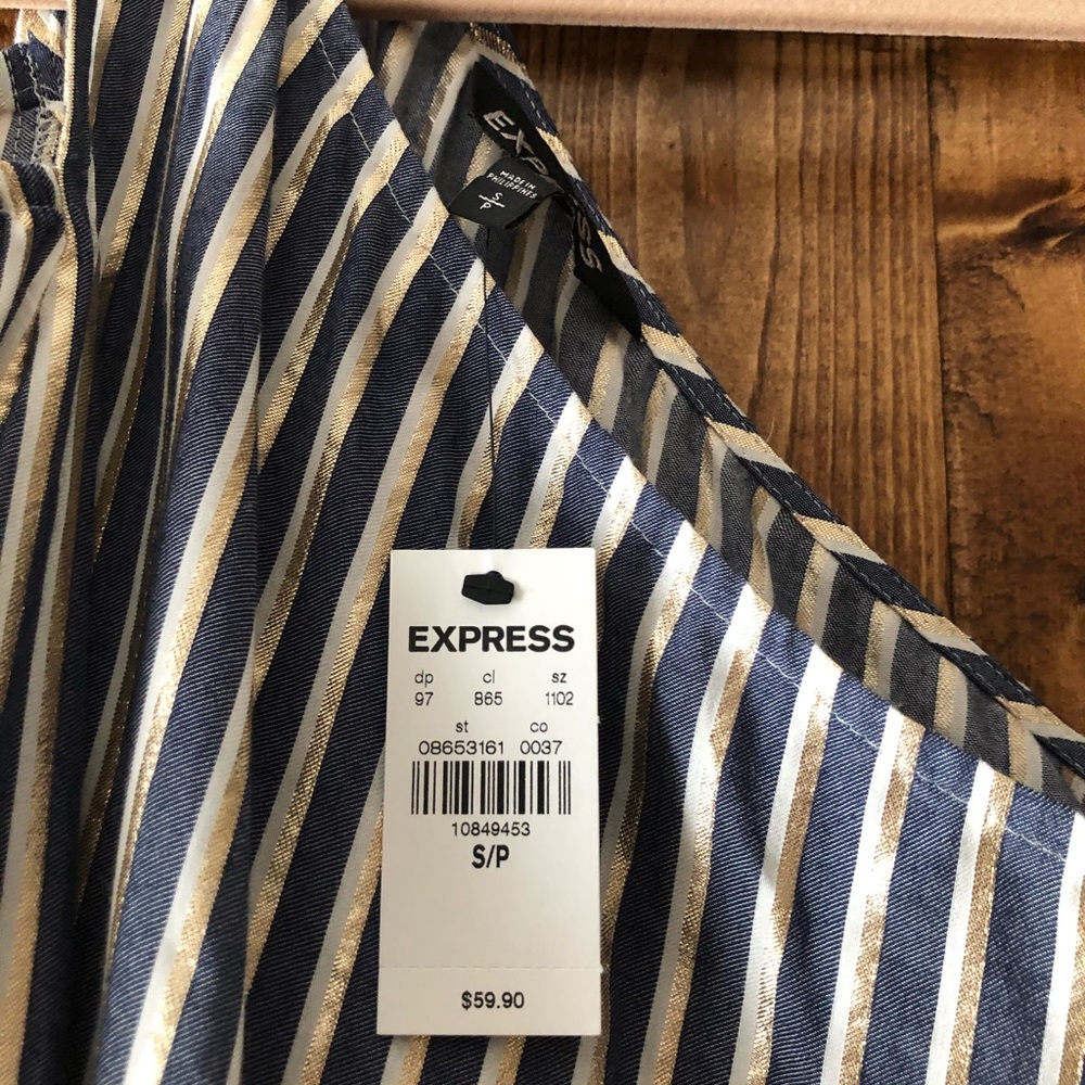 Express one shoulder top